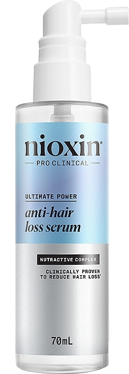 Сироватка проти випадіння волосся - Nioxin Ultimate Power Anti-Hair Loss Serum — фото N1