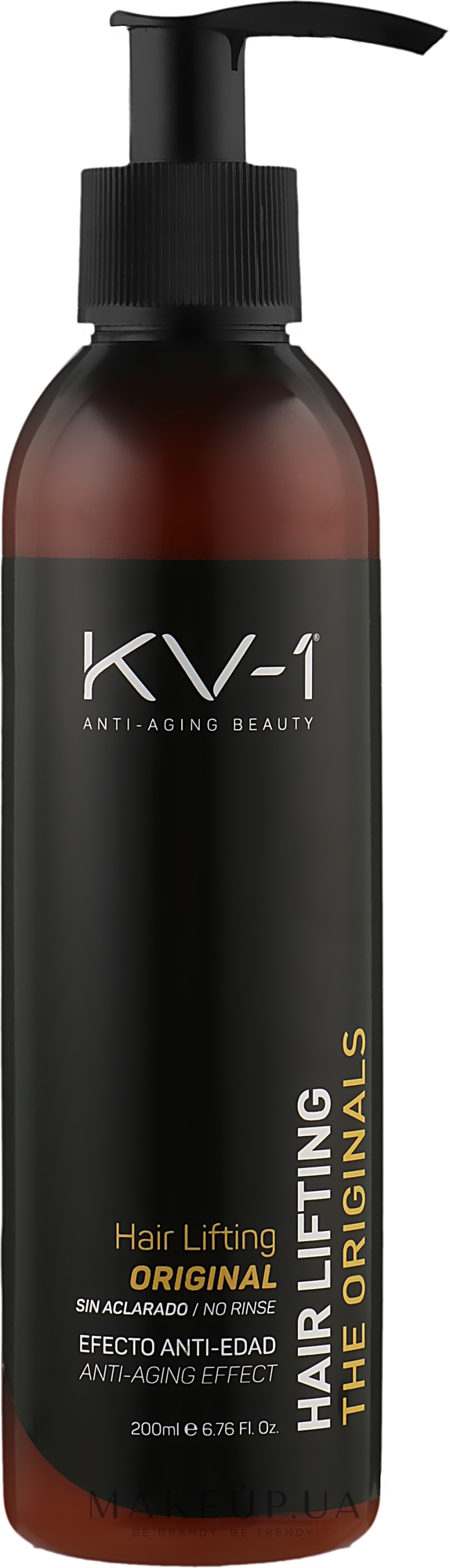 Несмываемый крем-лифтинг для волос - KV-1 The Originals Hair Lifting Cream — фото 200ml