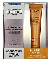 Духи, Парфюмерия, косметика Набор - Lierac Coffret Lumilogie (Conc/30ml + fluide/50ml)