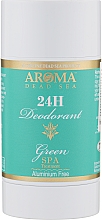 Парфумерія, косметика Дезодорант для чоловіків - Aroma Dead Sea Green 24H