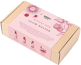 Духи, Парфюмерия, косметика Набор - Veoli Botanica Ritual Box Glow Master (f/peel/90ml + f/mask/90ml + b/oil/150ml + b/brush)