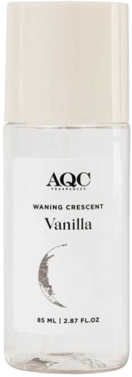 Міст для тіла - AQC Fragrance Vanilla Waning Crescent Body Mist — фото N1
