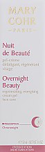 Крем-гель для обличчя, регенерувальний - Mary Cohr Enriched Overnight Beauty Regenerating Energising Cream Gel — фото N1