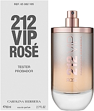 Carolina Herrera 212 Vip Rose - Парфюмированная вода (тестер без крышечки) — фото N2