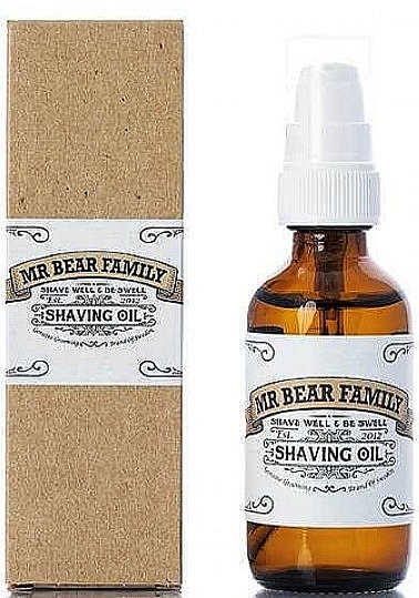 Олія для гоління - Mr. Bear Family Shaving Oil — фото N1