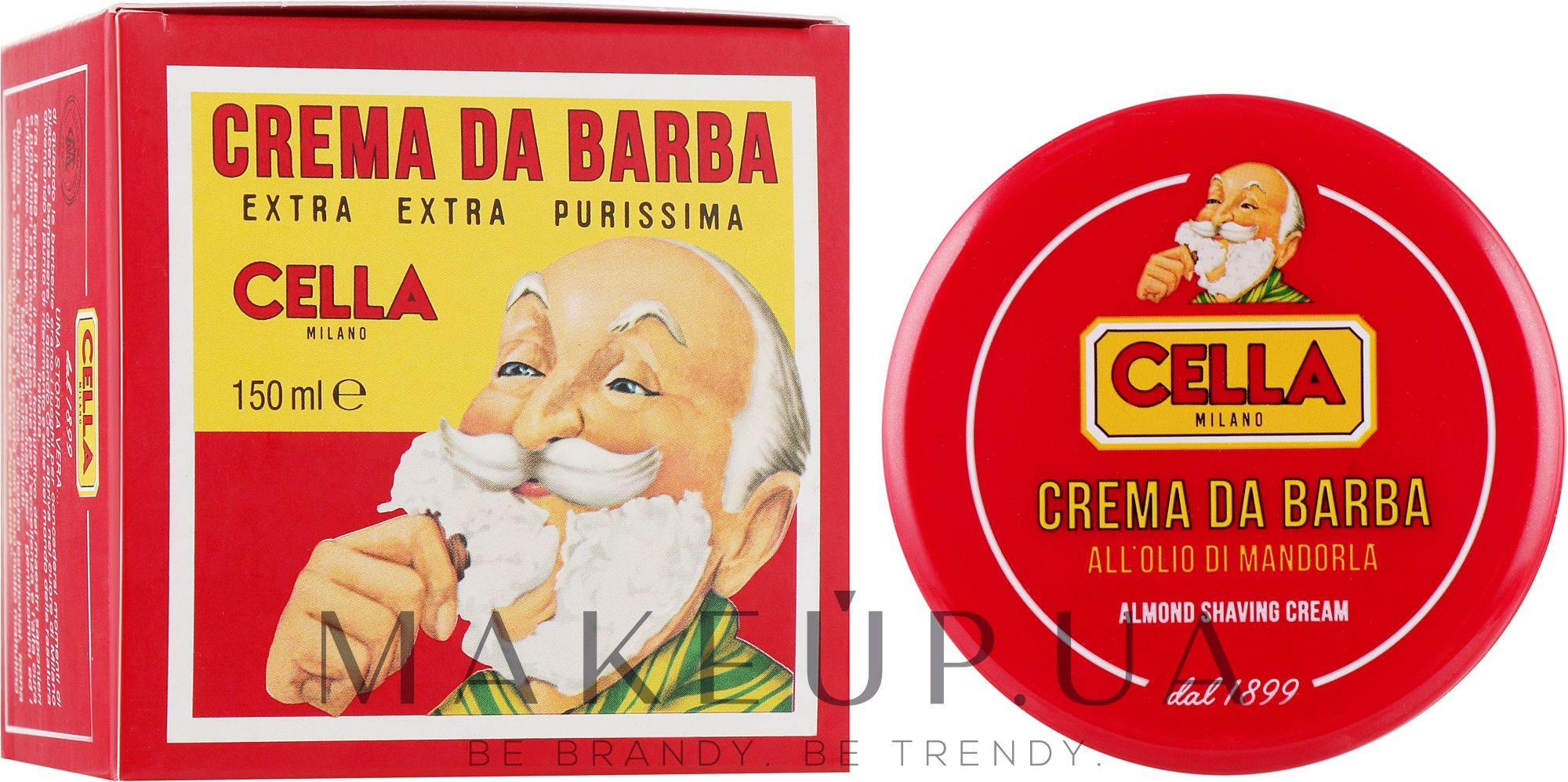 Cella Milano Crema Da Barba - Мыло для бритья с маслом миндаля: купить по  лучшей цене в Украине