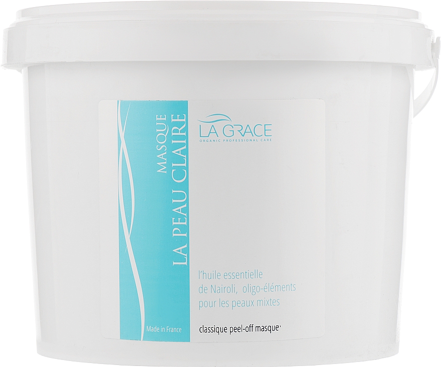 Альгинатная маска очищающая с маслом нероли "Чистая кожа" для жирной кожи - La Grace Masque La Peau Claire — фото N5