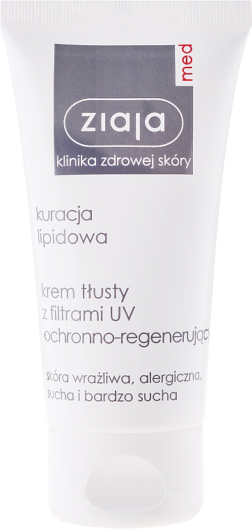 Крем с фильтрами UV - Ziaja Med Grease Cream With Uv Filters — фото N2