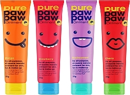 Набор восстановительных бальзамов для губ - Pure Paw Paw Four Pack (lip/balm/4x25g) — фото N2