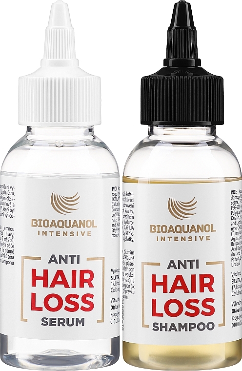 Набор - Silvita Bioaquanol Intensive Anti Hair Loss (sh/100ml + serum/100ml) — фото N2