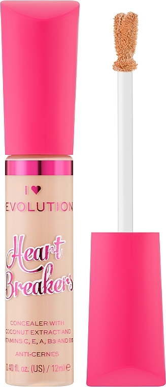 Консилер - I Heart Revolution Heartbreakers Liquid Concealer — фото N1
