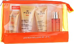 Духи, Парфюмерия, косметика Набор - Nuxe Sun Discovery Set (cr/30ml + shm/gel/50ml + b/lot/50ml+fr/water/30ml)