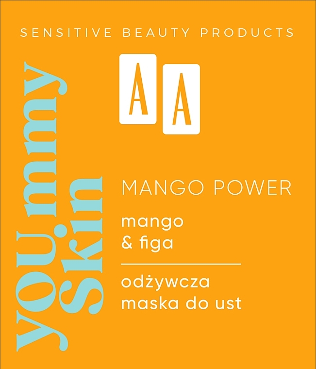 Питательная маска для губ - AA You.mmy Skin Mango Power — фото N5