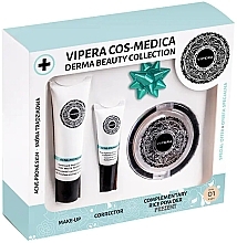 Набор - Vipera Cos-Medica Derma Beauty Collection 01 Light (fluid/25ml + corrector/8ml + powder/13g) — фото N1
