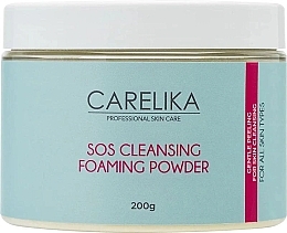 Очищувальна пудра для обличчя - Carelika SOS Cleansing Foaming Powder — фото N1