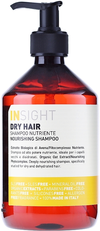 Шампунь питательный для сухих волос - Insight Dry Hair Nourishing Shampoo — фото N2