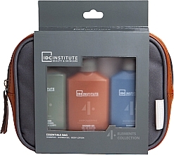 Набор - IDC Institute Essentials Bag (sh/gel/120 ml + b/lot/120 ml + shampoo/120 ml)  — фото N1
