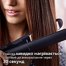 УЦЕНКА Выпрямитель для волос - Philips StraightCare Essential ThermoProtect BHS378/00 * — фото N9