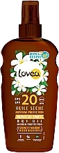 Духи, Парфюмерия, косметика УЦЕНКА Сухое масло для загара - Lovea Protection Dry Oil Spray SPF20 *