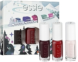 Парфумерія, косметика Essie Christmas Mini Trio Pack (n/lacquer/5mlx3) - Набір