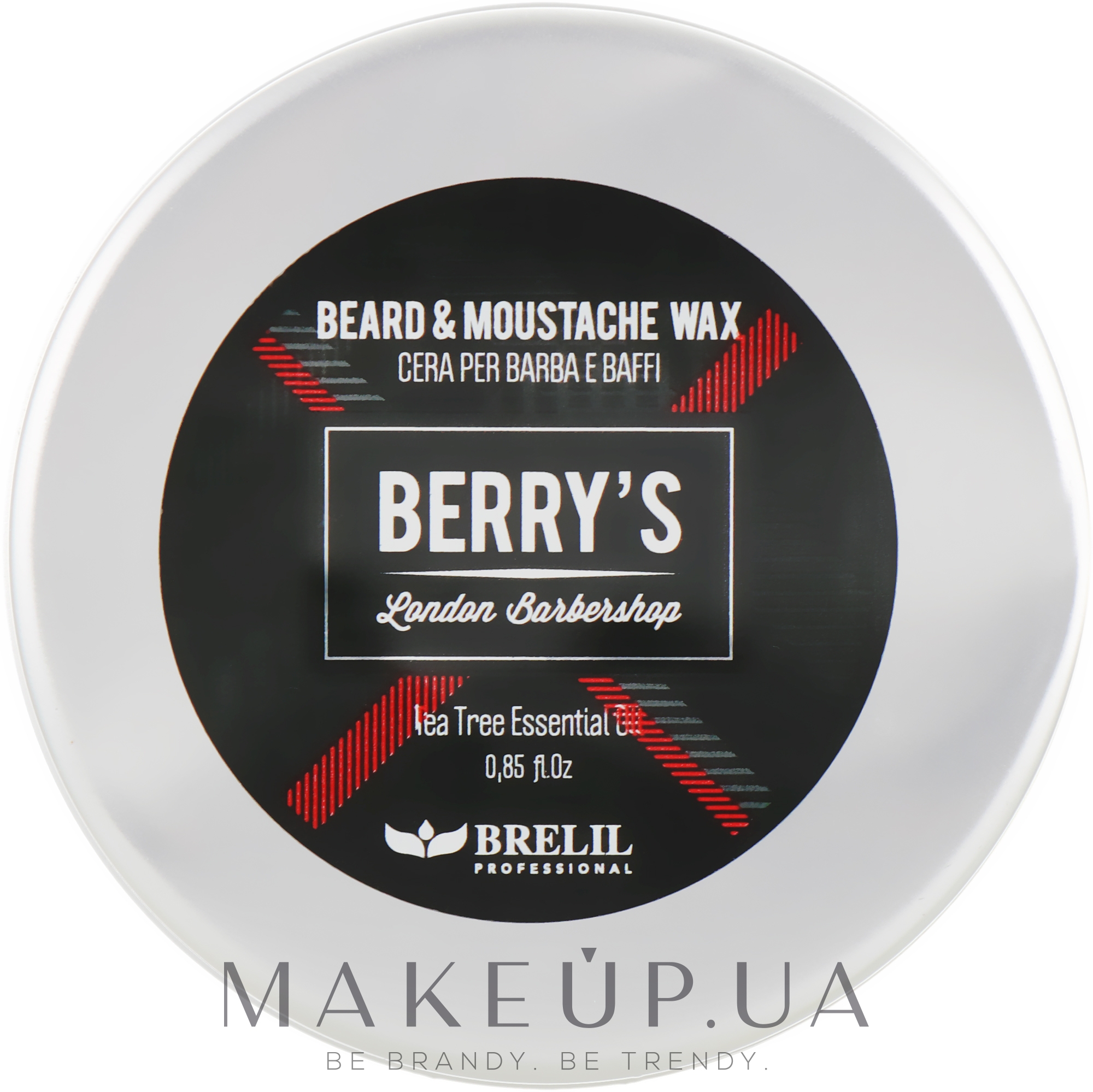 Воск для бороды и усов - Brelil Berry's Beard and Mustache Wax — фото 25ml