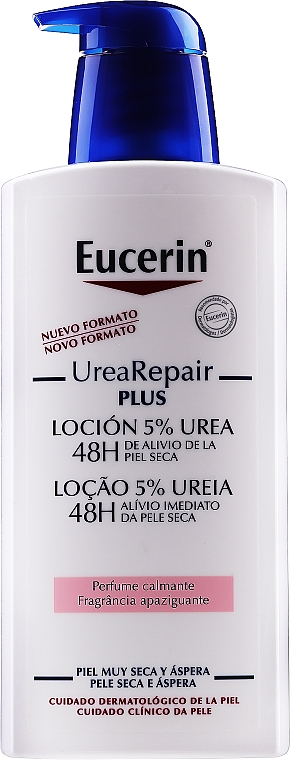 Лосьон для тела - Eucerin Urearepair Plus Lotion 5% Fragrance — фото N3