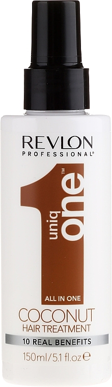 УЦЕНКА Спрей для волос с ароматом кокоса - Revlon Professional Uniq One Hair Treatment * — фото N8