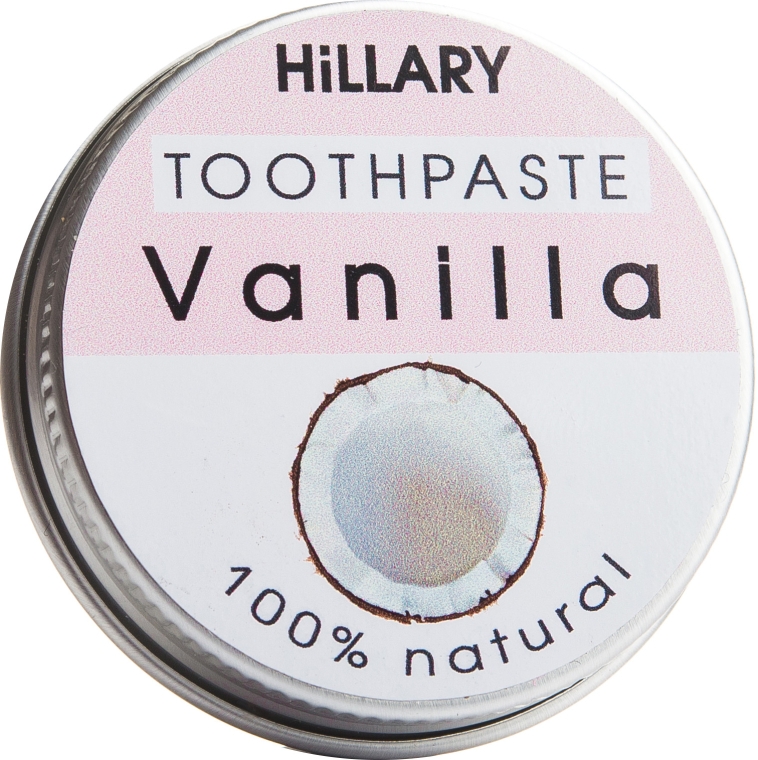 Зубная паста "Ваниль" - Hillary Vanilla Toothpaste