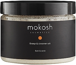 Сіль для ванни "Апельсин із корицею" - Mokosh Cosmetics Orange With Cinnamon Bath Salt — фото N1