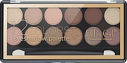 Палетка тіней для повік, 12 кольорів - DoDo Girl 12 Colors Eyeshadow Palette — фото N1