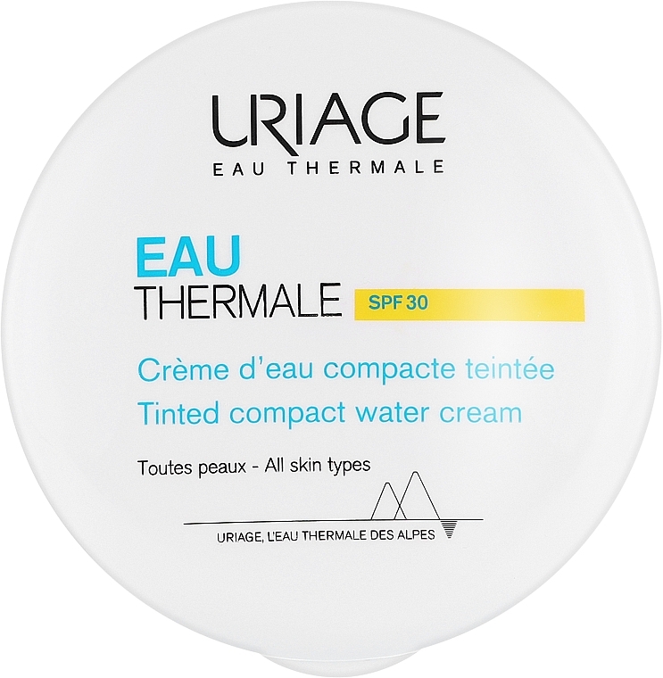 Компактная крем-пудра - Uriage Eau Thermale Water Tinted Cream Compact SPF30 — фото N2