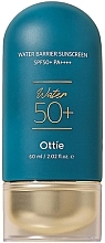 Солнцезащитный крем для обезвоженной кожи - Ottie Water Barrier Sunscreen SPF 50+ PA + + + + — фото N1