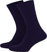 Парфумерія, косметика Чоловічі шкарпетки NTF MS3C/Sl-cl, navy - Modna Zona