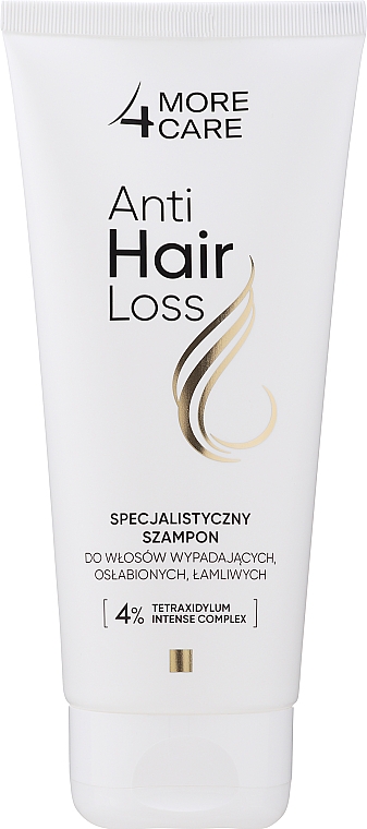 Шампунь для ослабленных, ломких и выпадающих волос - More4Care Anti Hair Loss — фото N2