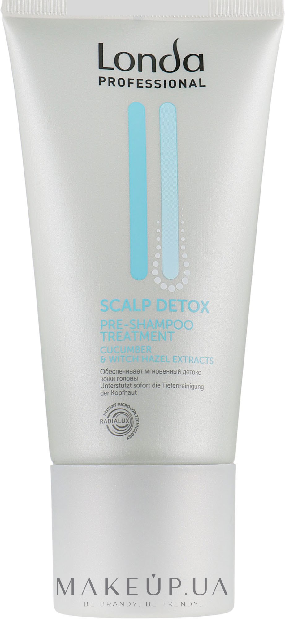 Очищающая эмульсия для кожи головы - Londa Scalp Detox Pre-Shampoo Treatment — фото 150ml