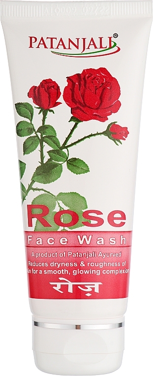Гель для умывания "Роза" - Patanjali Ayurved LTD Saundarya Face Wash — фото N1