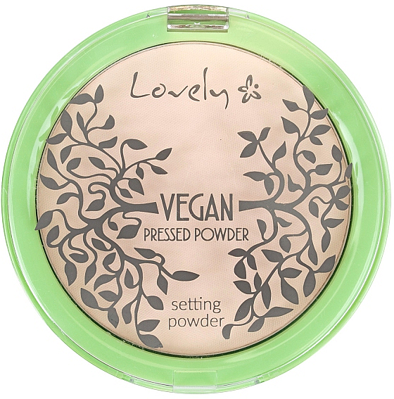 Пудра для лица - Lovely Vegan Pressed Powder — фото N1