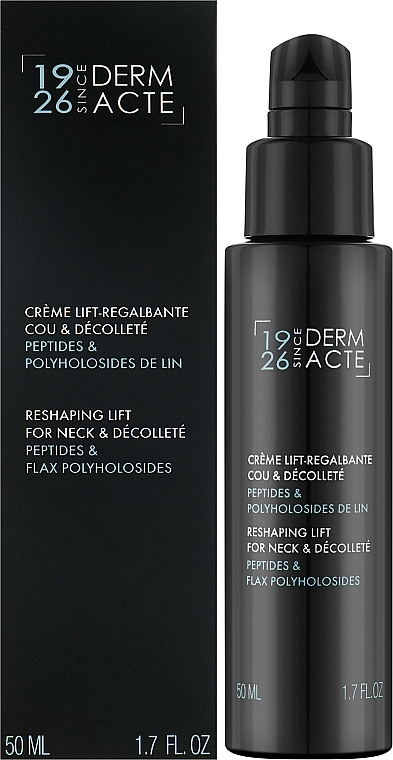 Крем-ліфтинг для зони декольте та шиї - Academie Derm Acte Reshaping Lift For Neck & Decollete — фото N2