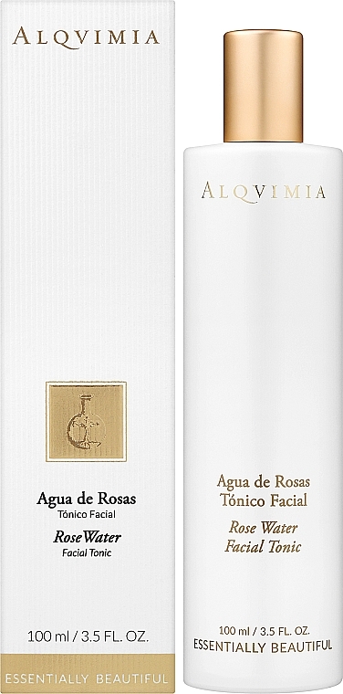 Тонізувальна трояндова вода - Alqvimia Rose Water Facial Tonic — фото N2