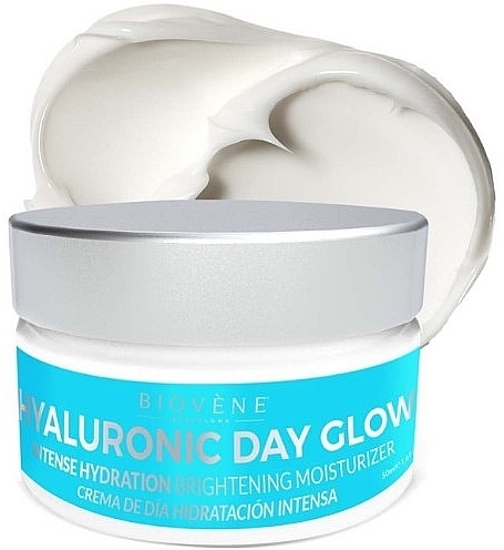 Зволожувальний денний крем для обличчя - Biovene Hyaluronic Day Glow Intense Hydration Brightening Moisturizer — фото N3