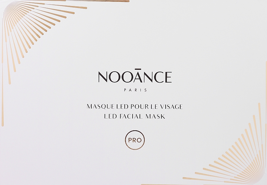 Антивікова світлодіодна маска - Nooance Paris Led Facial Mask — фото N2