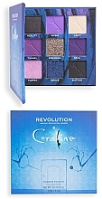Парфумерія, косметика Палетка тіней - Makeup Revolution X Coraline The Secret Door Eyeshadow Palette