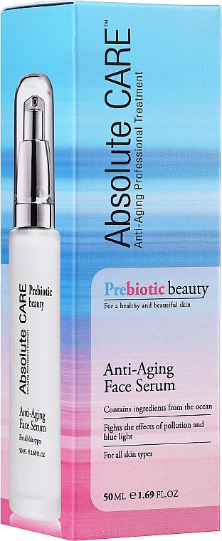 Антивікова захисна сироватка для обличчя - Absolute Care Prebiotic Beauty Anti-Aging Face Serum — фото N1