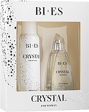Bi-Es Crystal - Набор (edp/100ml + deo/150ml)  — фото N1