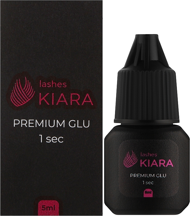 Клей для нарощування вій, 1 сек - Kiara Premium Glu — фото N2