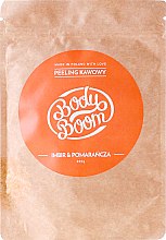 Парфумерія, косметика Кавовий скраб "Апельсин та імбир" - BodyBoom Coffee Scrub