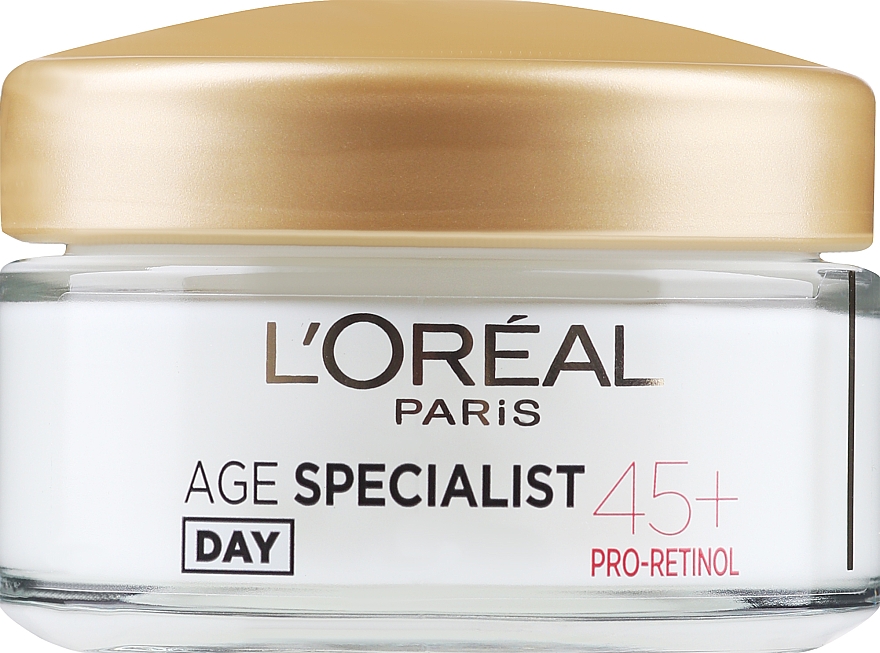 Денний крем від зморшок - L'Oreal Paris Age Specialist Day Cream 45+