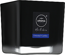 Парфумерія, косметика Aroma Home Black Series Oriental Garden - Ароматична свічка