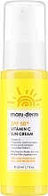 Солнцезащитный крем для лица с витамином C - Maruderm Cosmetics Vitamin C Sun Cream SPF 50 — фото N1