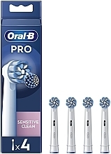 Сменная насадка для электрической зубной щетки, 4 шт. - Oral-B Oral-B Sensitive Clean — фото N2